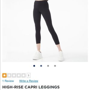 Aeropostale High Rise Capri Leggings